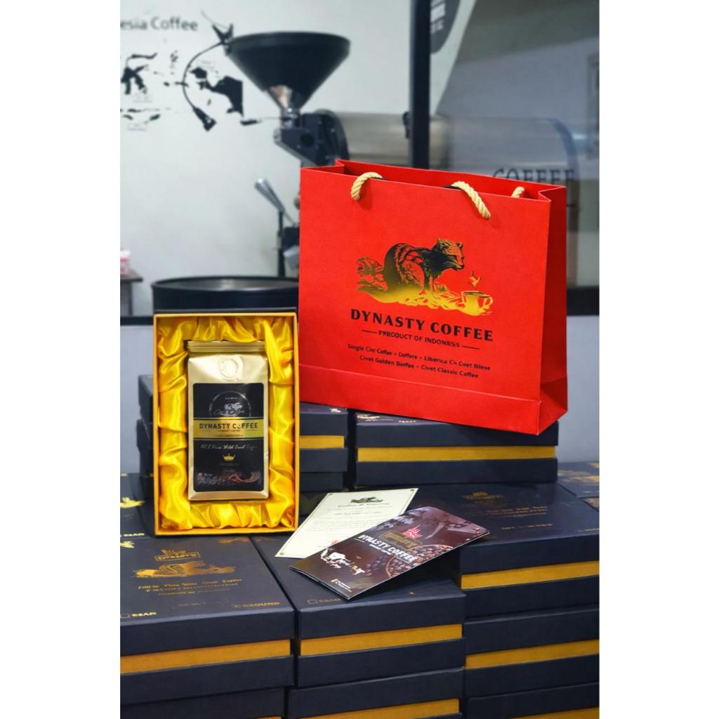 KOPI LUWAK DYNASTY COFFEE 100 Gr GIFT  BOX
