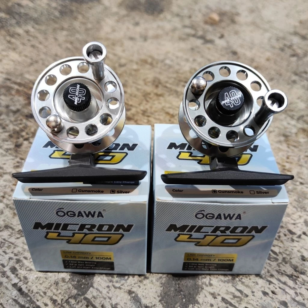 reel tokos / fly reel OGAWA MICRON 40 STAINLESS