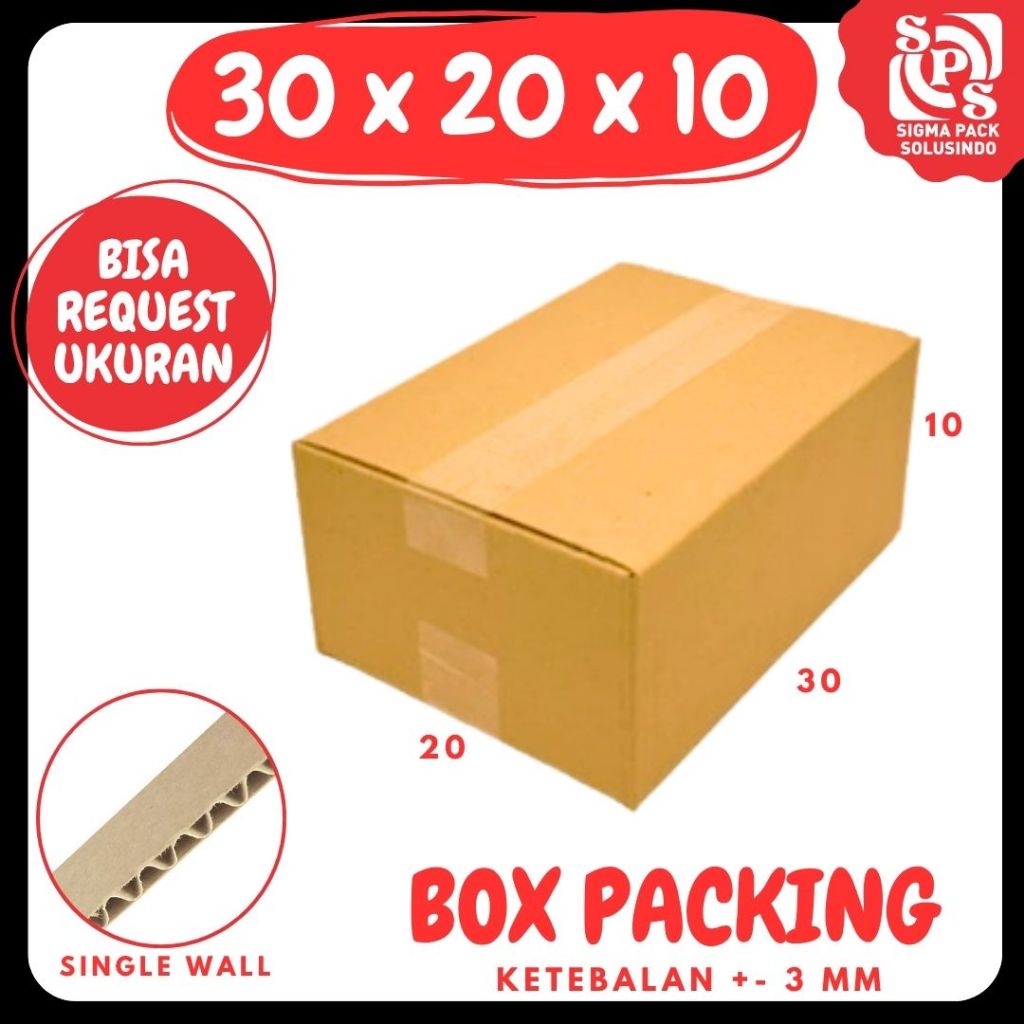 Kardus 30x20x10 Kardus A1 Packing Sirup Buah Kotak Kemasan Madu Dus Online Shop Obat Jamu Botol