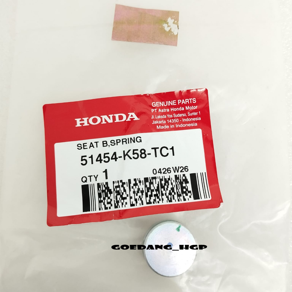 Tutup As Shock Honda Genio ORI AHM 51454K58TC1