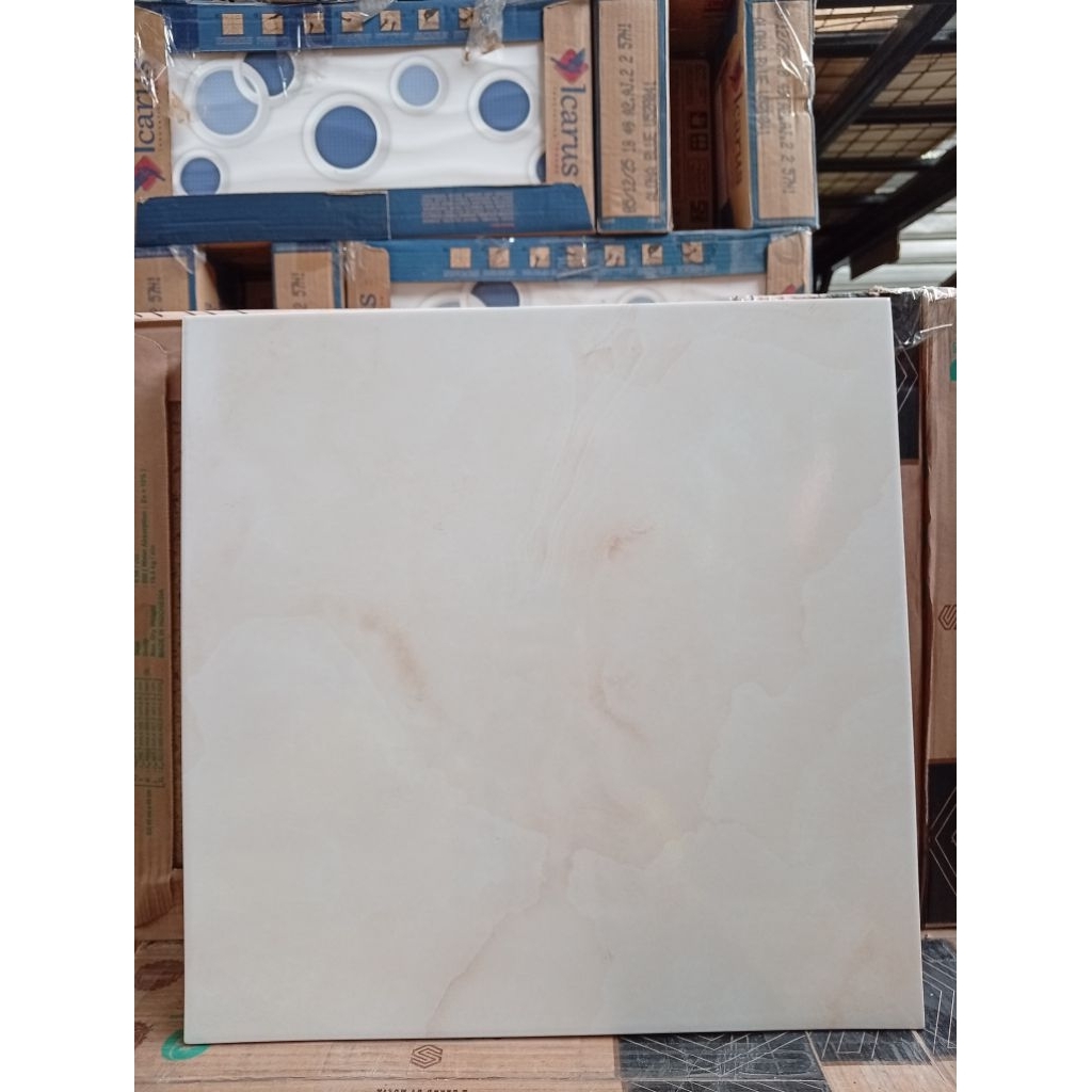 Keramik Lantai Kilap KITA 40x40 Santana Beige