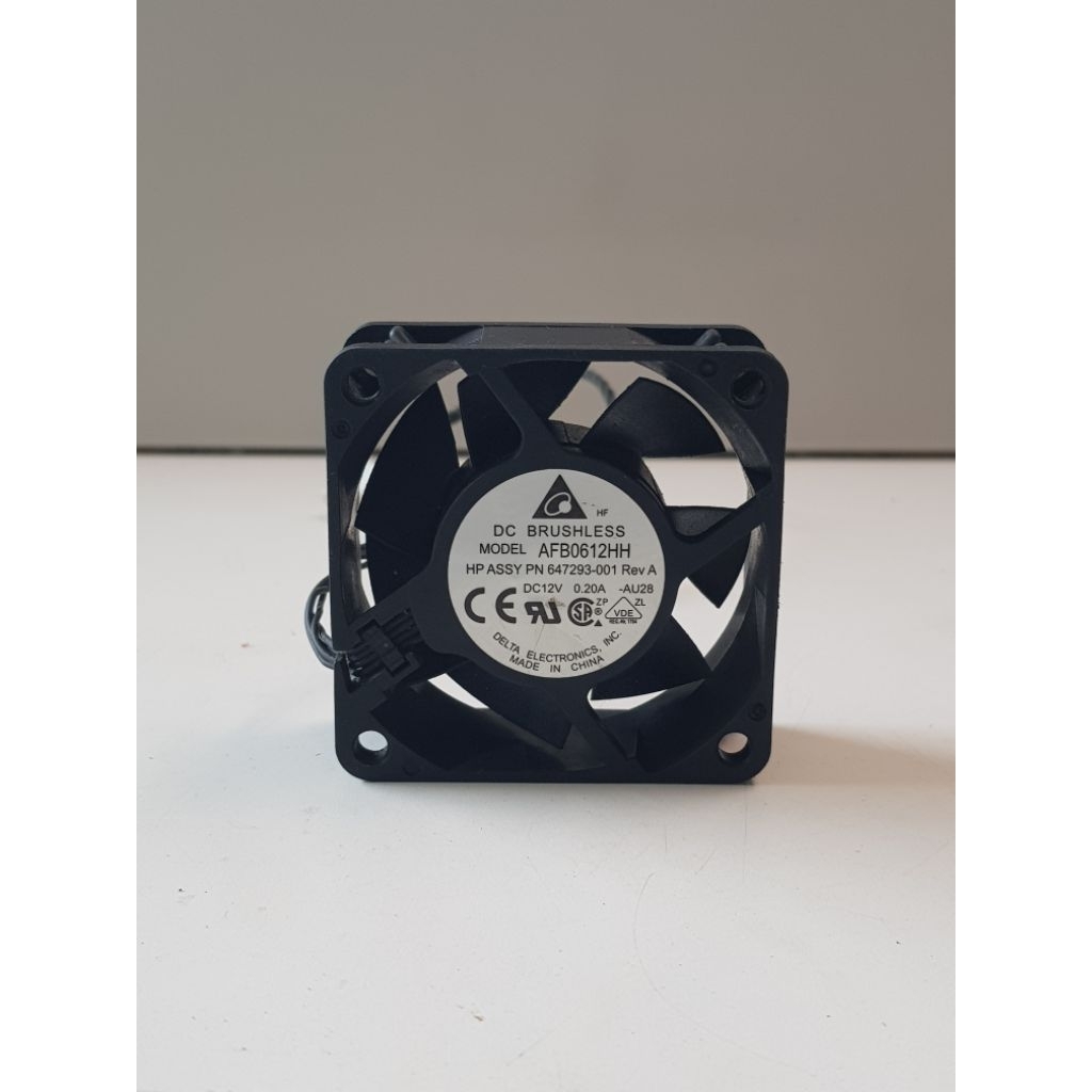 Fan kipas Delta DC 12V-0,20A 6×6cm 4pin