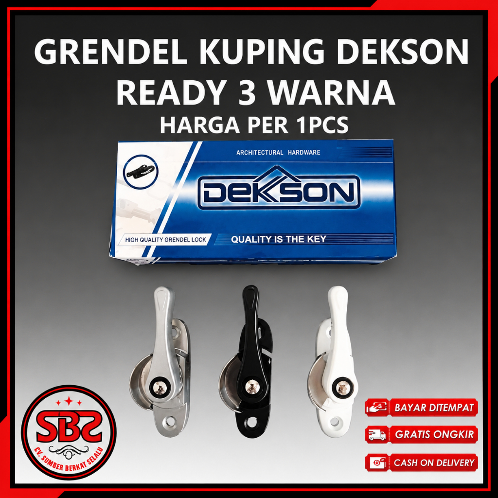 DEKSON Kunci Jendela Sliding Grendel Kuping Grendel Jendela Geser Grendel Jendela Sliding