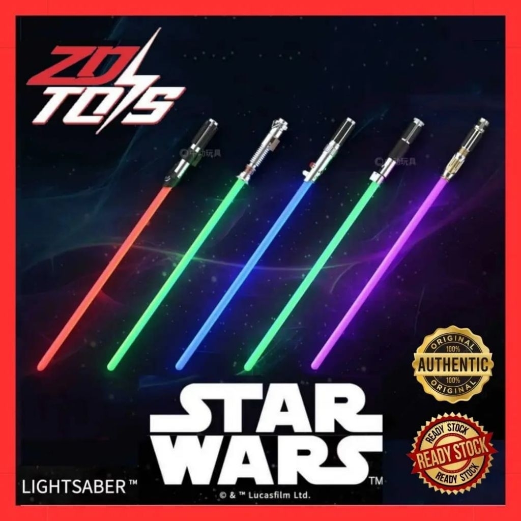 ZD Toys Star Wars Lightsaber Light Saber Pedang Cahaya Star Wars