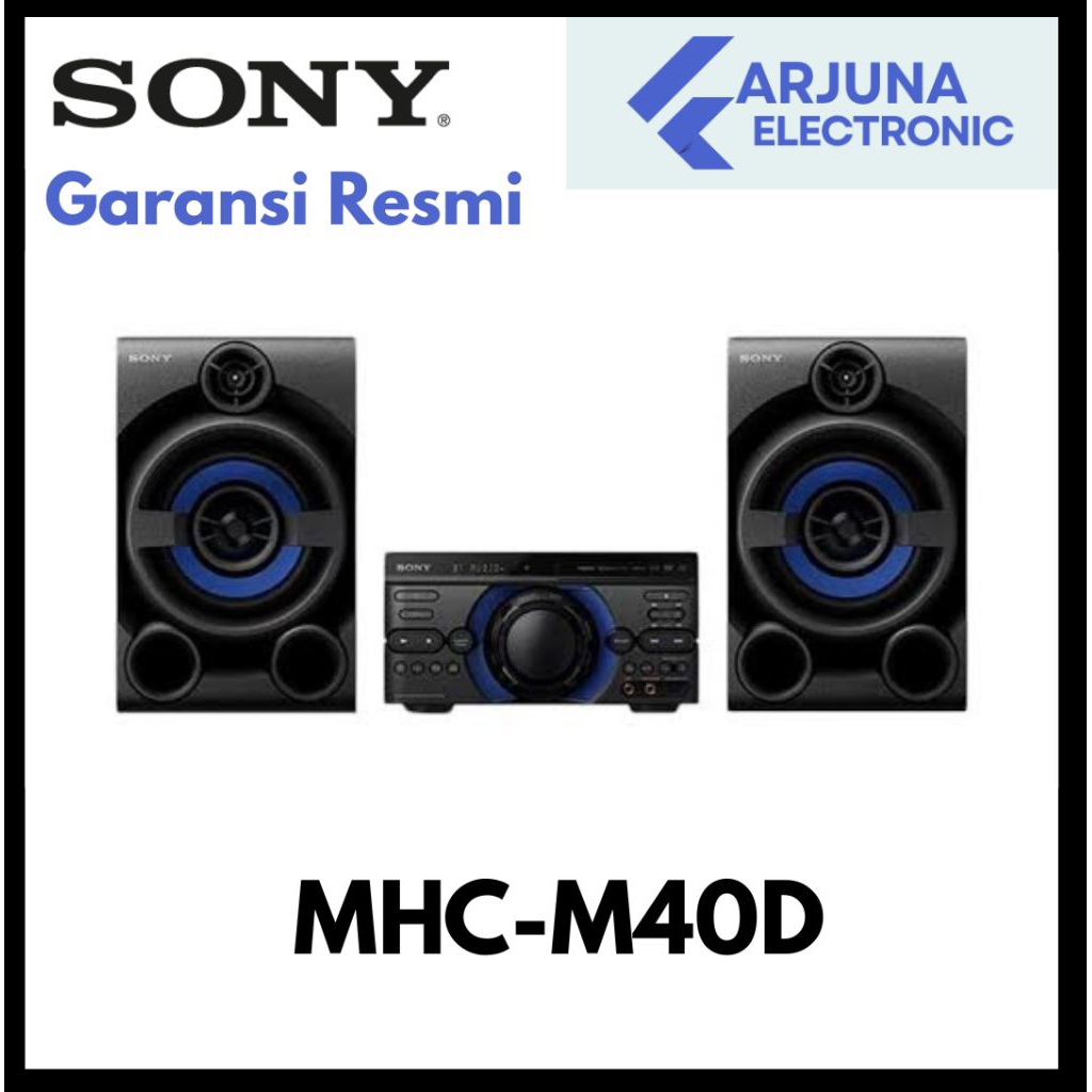 SONY hifi system MHC-M40D / MHC-M40 GARANSI RESMI
