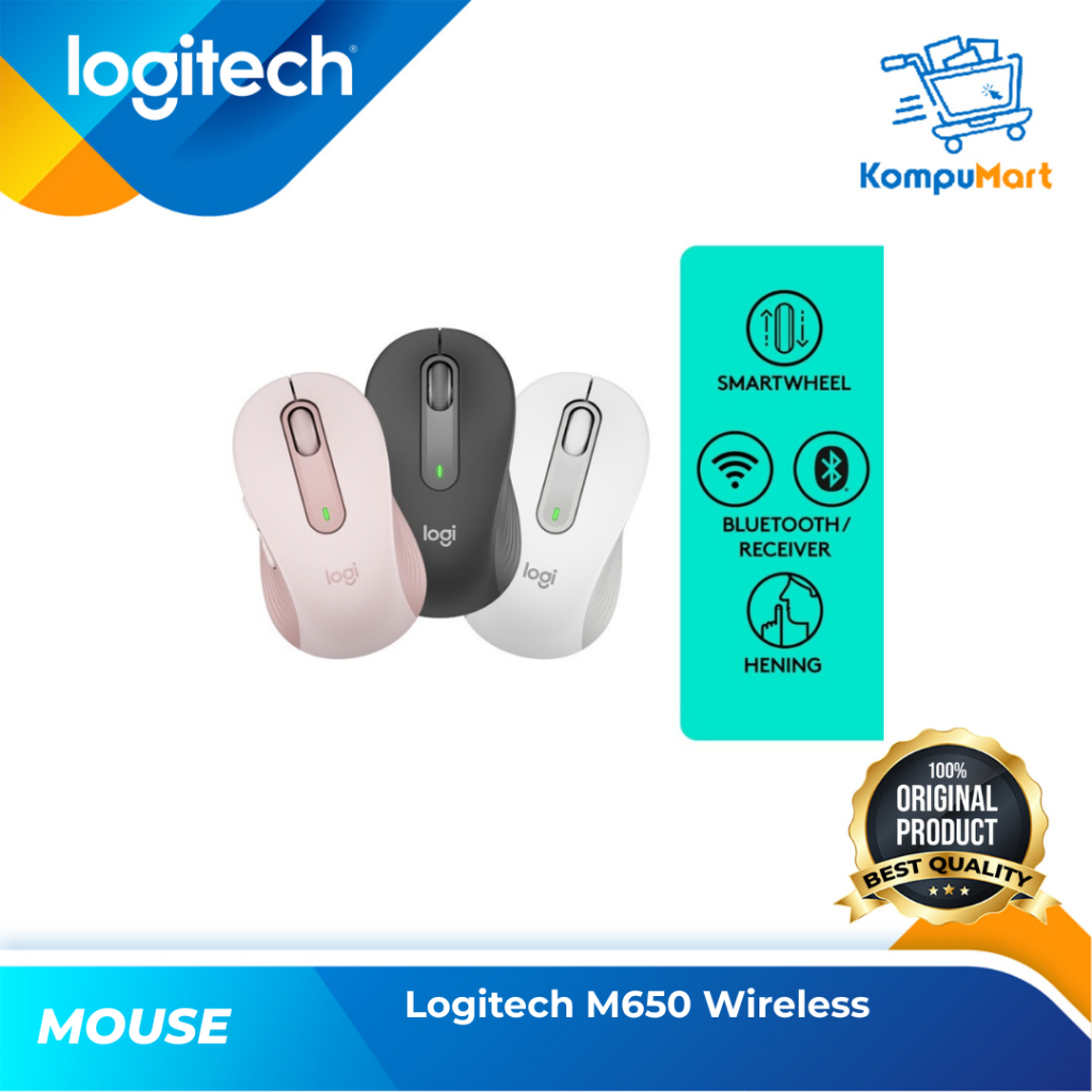 Logitech M650 / M-650 Wireless Mouse