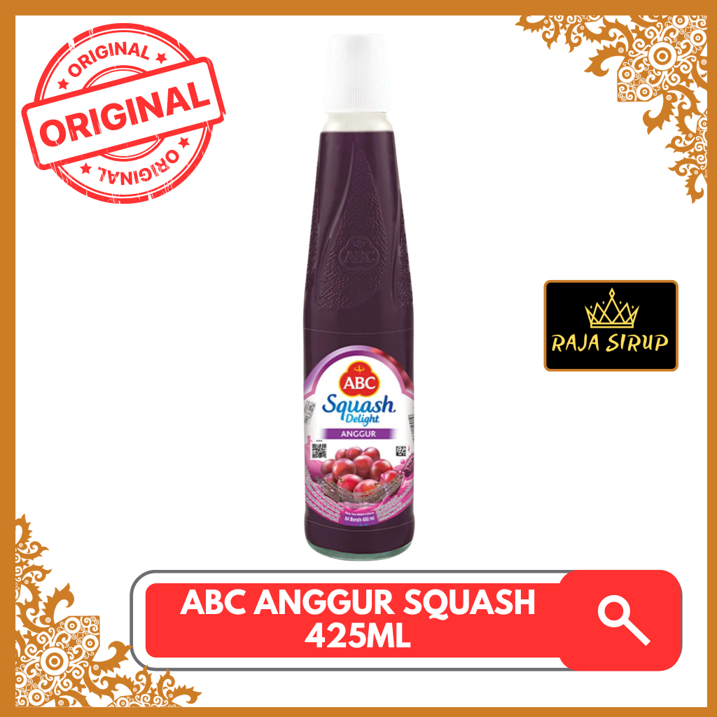 Sirup ABC Anggur Squash 425ml / ABC Anggur Squash