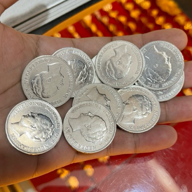 perak koin gulden 1G ori