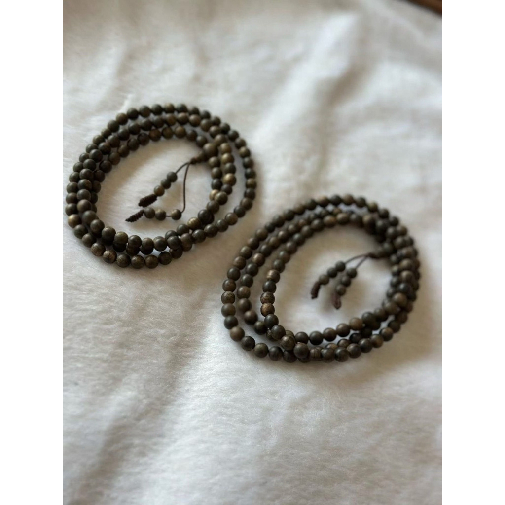 Japamala Tasbih Gaharu Asli Alami Kalimantan Tenggelam / 6mm