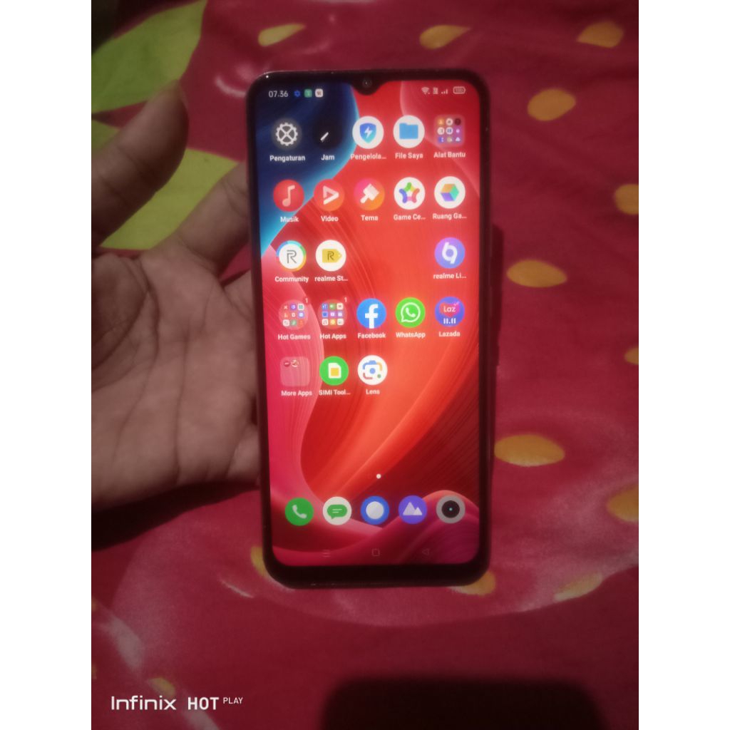 Realme c12 ram3/32 normal