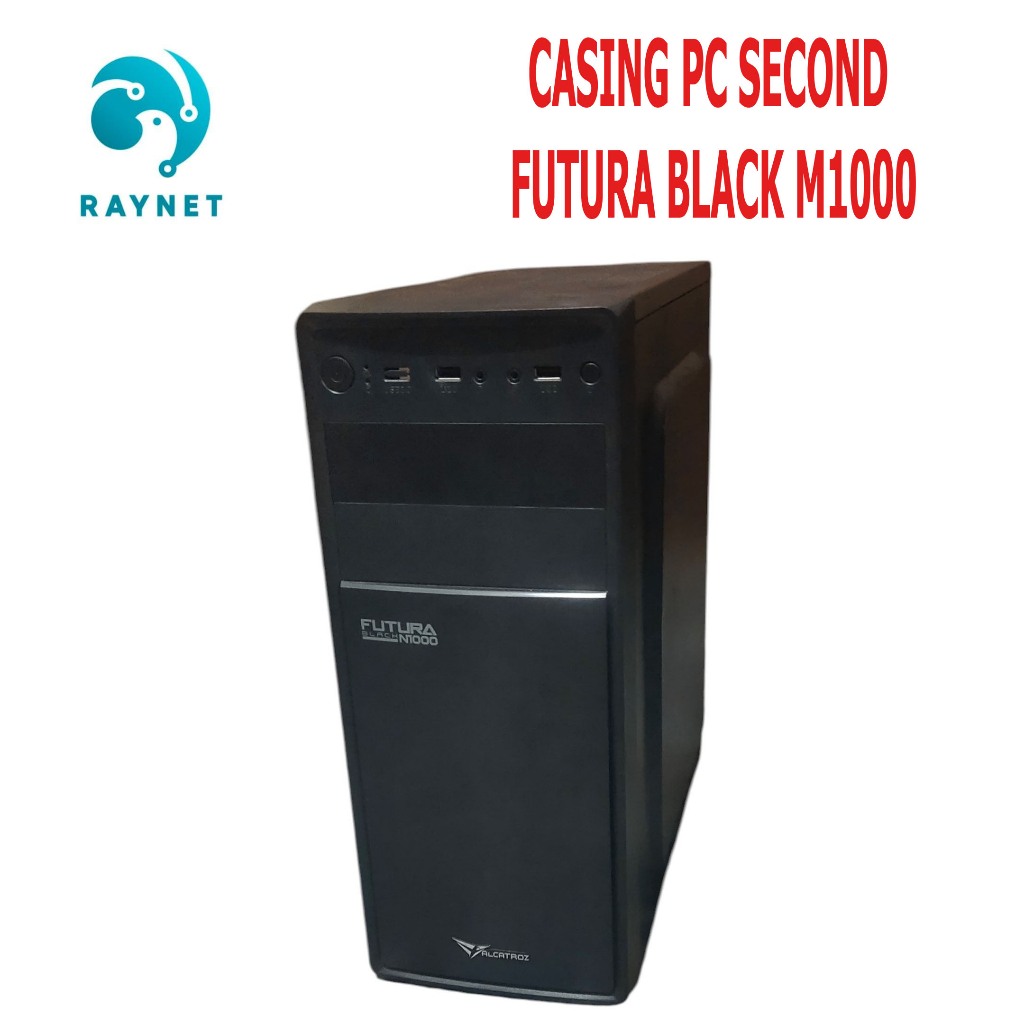 casing pc second futura black M1000