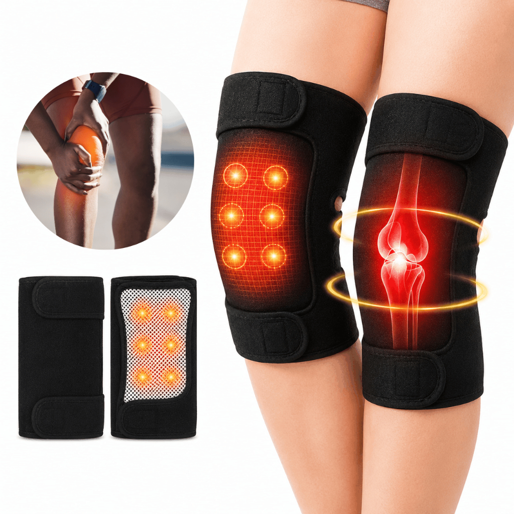 Pelindung Lutut Magnetik Knee Pad untuk Cedera Olahraga Nyeri Lutut dan Aktivitas Lansia