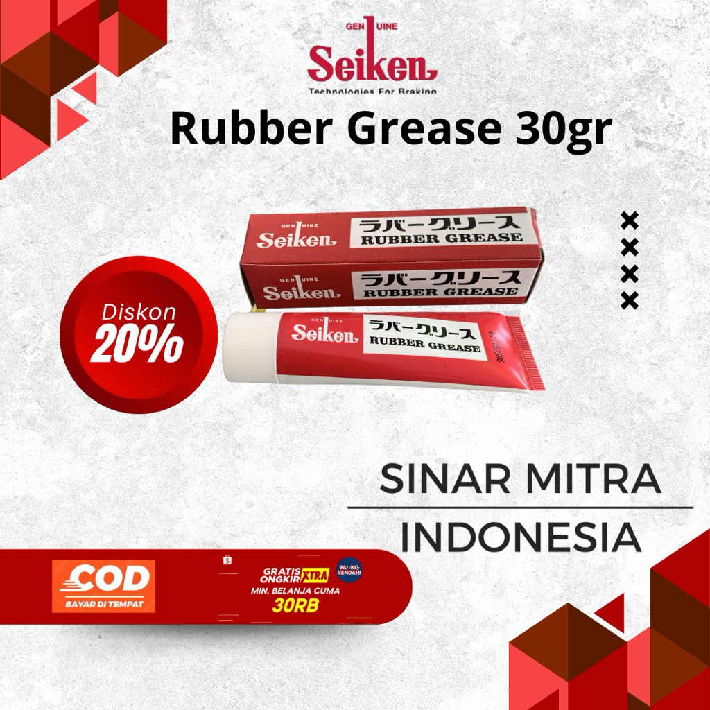 Rubber grease 30gr Seiken