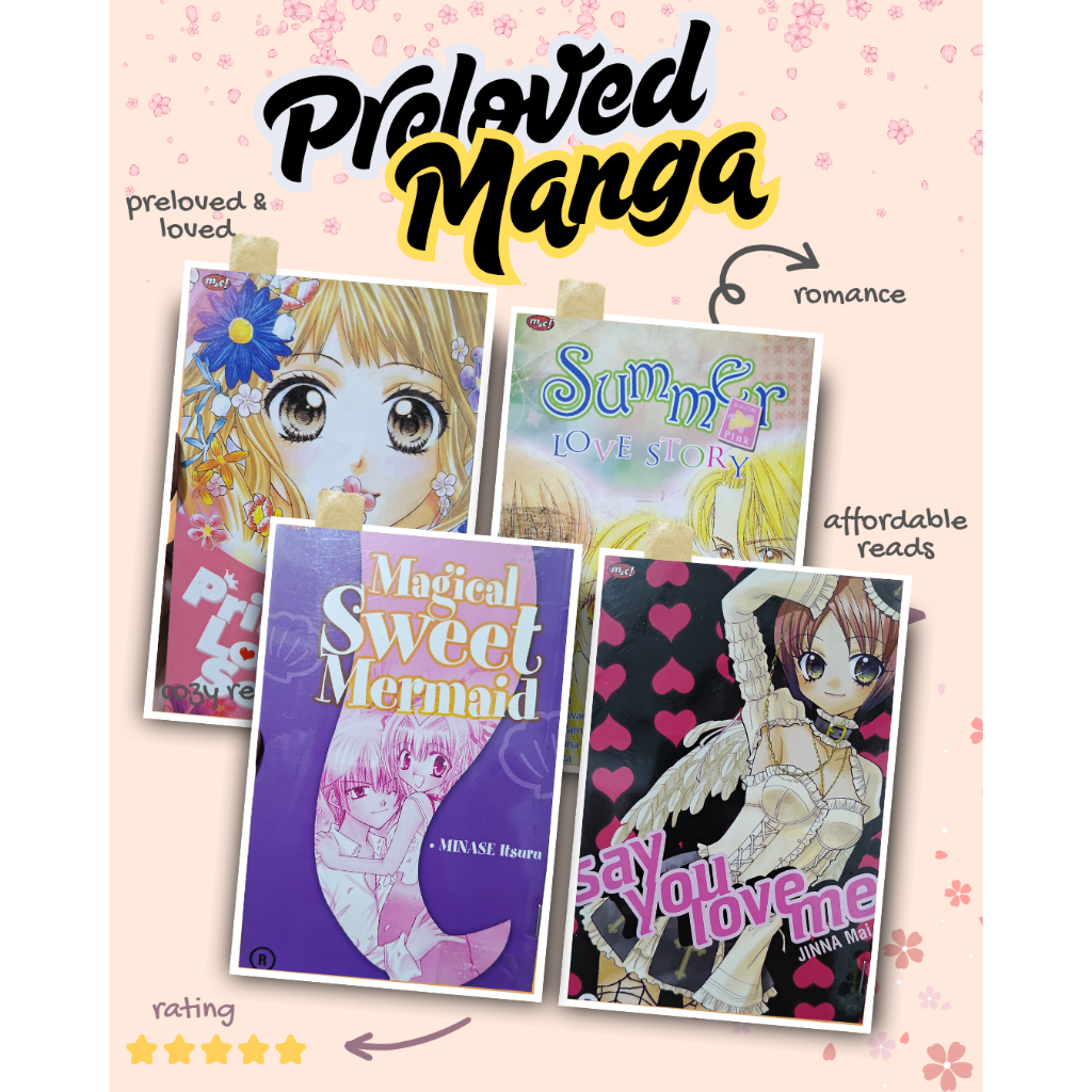 [PRELOVED MANGA] Manga Oneshot Genre Romance Murah