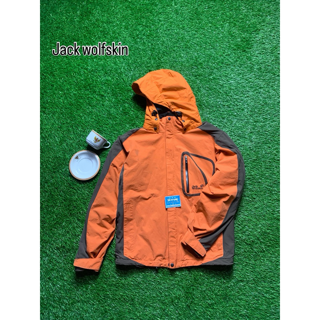 jaket outdoor jack wolfskin second