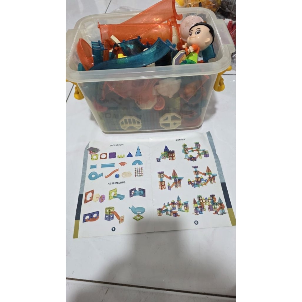 PRELOVED MAGIC MAGNETIC BLOCKS