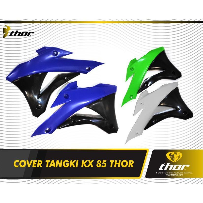 Cover Tangki KX 85 Thor | Cover Body Tangki KX85 Trail Racing | Cover Samping Tangki KX 85 Plastik T