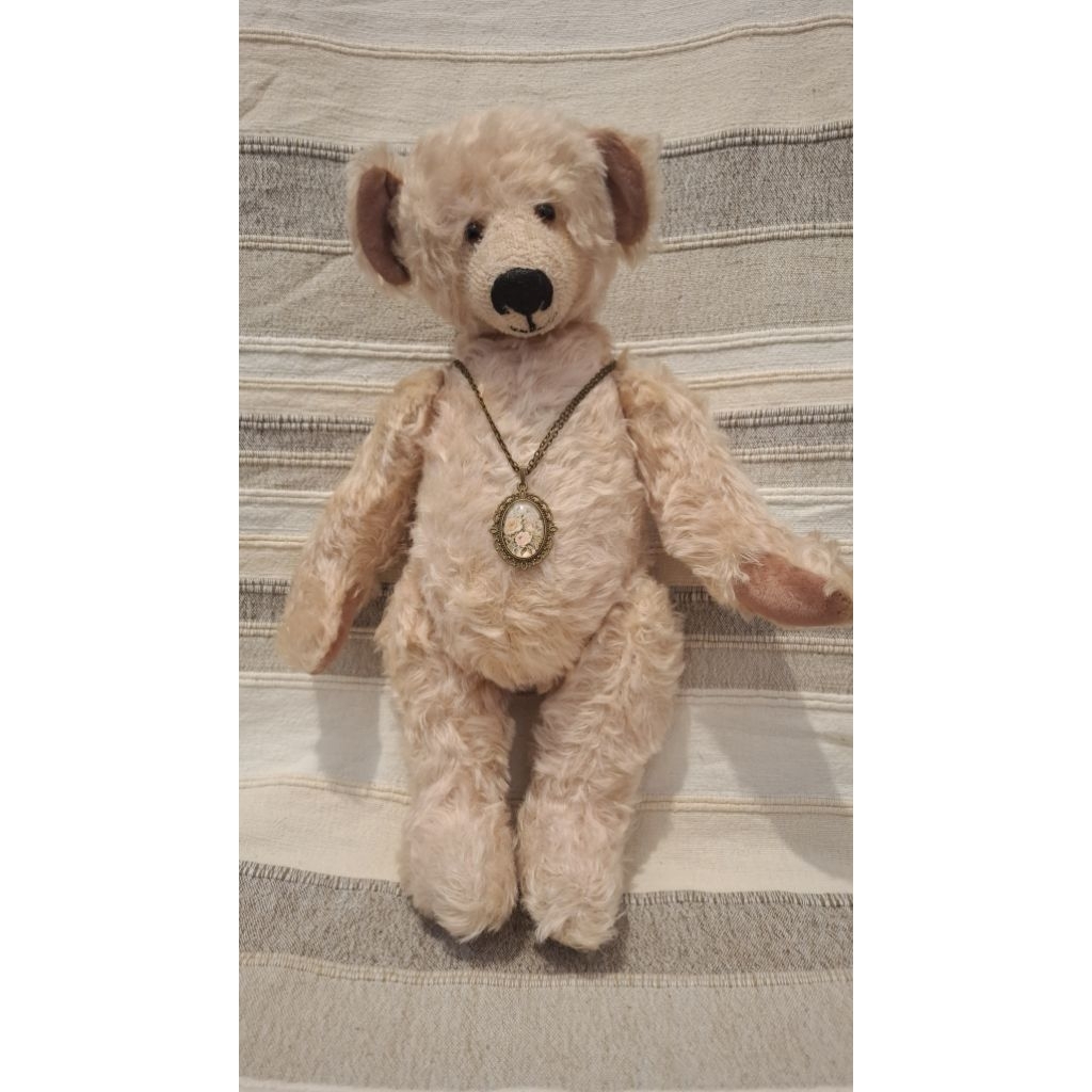 (exclude admin) Handmade Teddy Bear Real Mohair