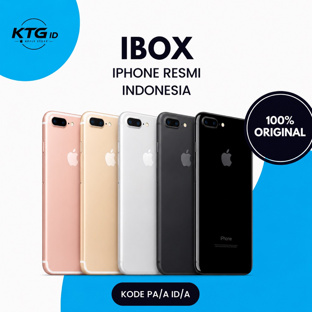 KTG - ip 7 plus 32gb 128gb 256gb -Ibox
