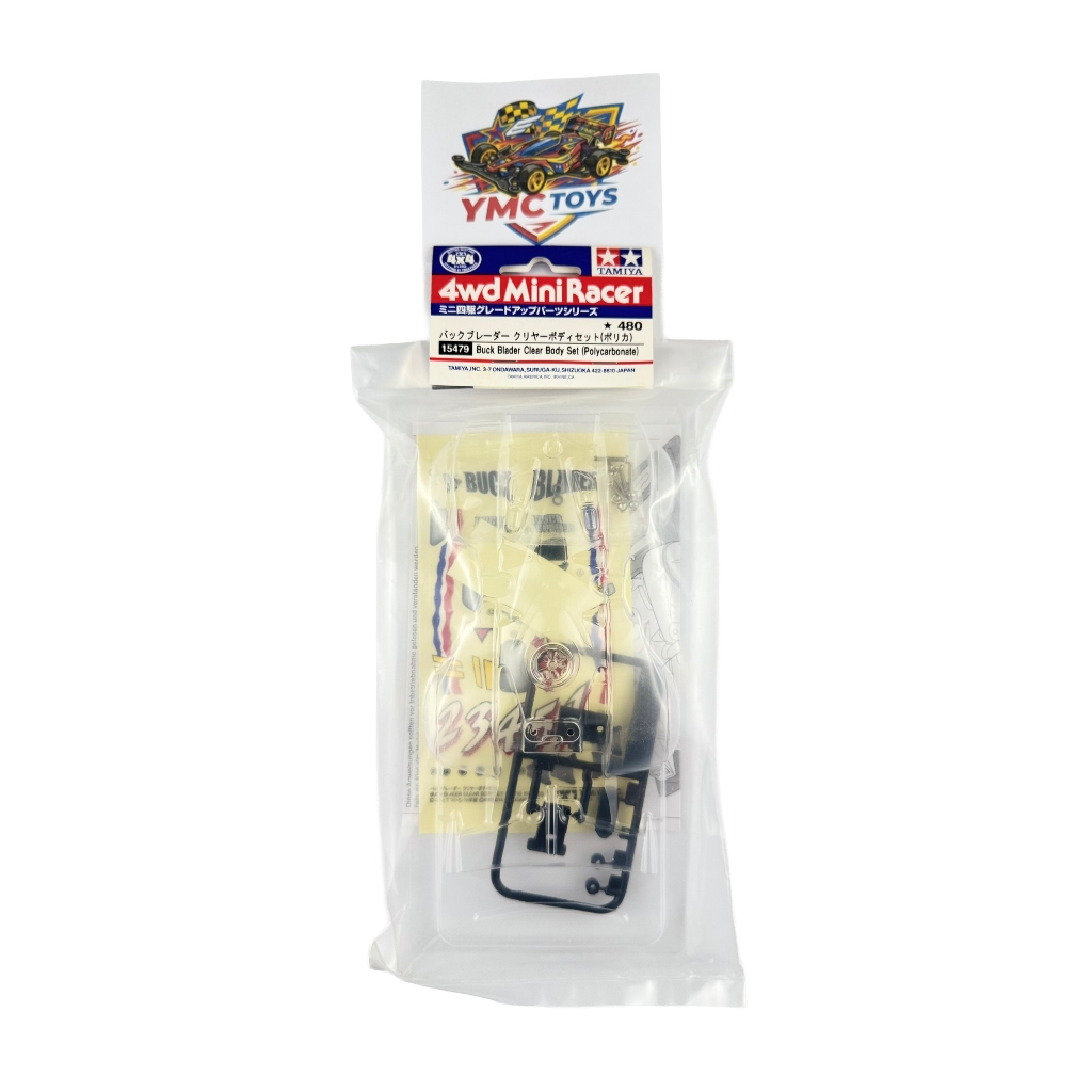 TAMIYA 15479 BUCK BLADER CLEAR BODY SET POLYCARBONATE