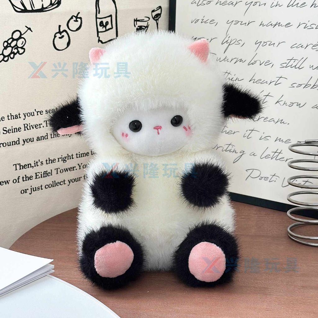 Boneka domba fur sheep HADIAH PEREMPUAN BONEKA DOMBA LUCU BONEKA UNIK BONEKA DOMBA