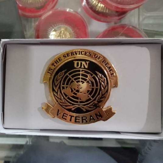 DIPY ARMY -  Brevet UN Veteran TNI PBB/Brevet UN Veteran TNI PBB/Brevet Luxury/Atribut Dinas/Atribut