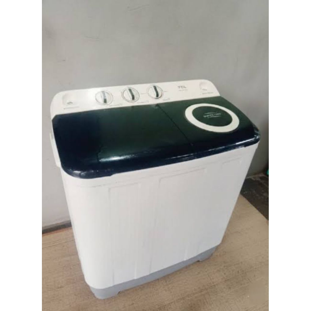 Mesin Cuci TCL Bekas 8,5kg Normal Seken Siap Pakai
