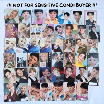 PHOTOCARD WOOZI SEVENTEEN OFFICIAL FTS SHADOW CENTIL MEMKIT PILOT ABAS 17RH BENE JAPAN FML WOOAHAE