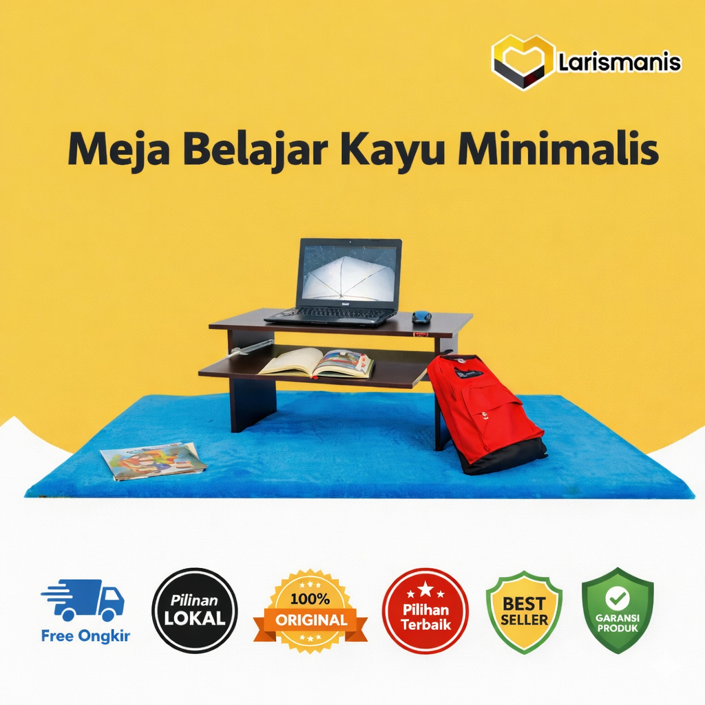 Meja Komputer Lesehan Grace G-602 LS B