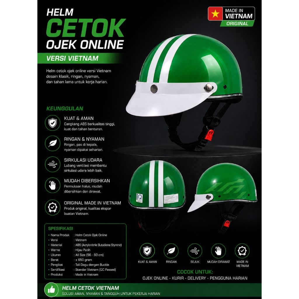helm cetok G**B maden in vietnam