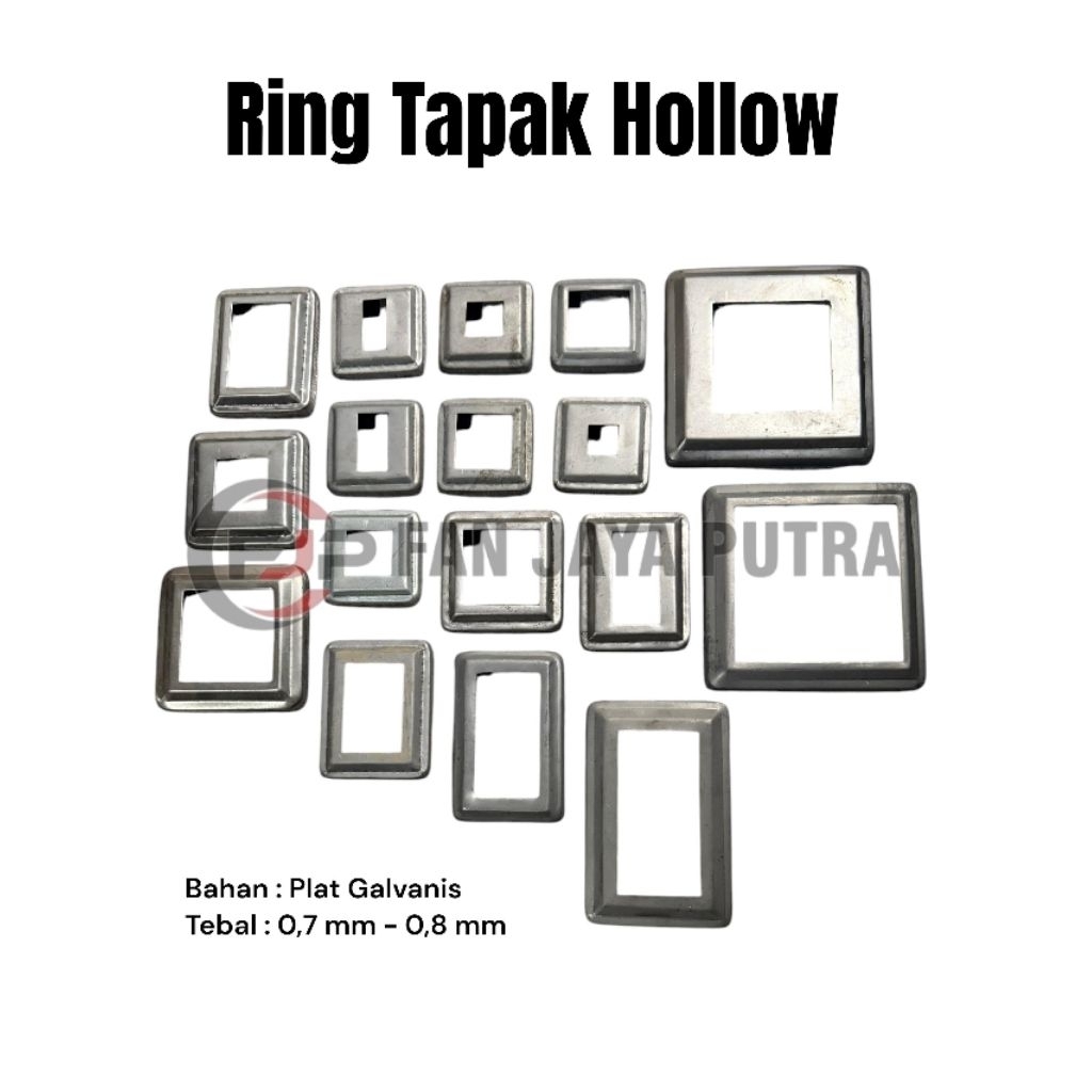 Ring kaki hollow tapak hollow | Tapak kaki hollow | Aksesories Pagar Besi