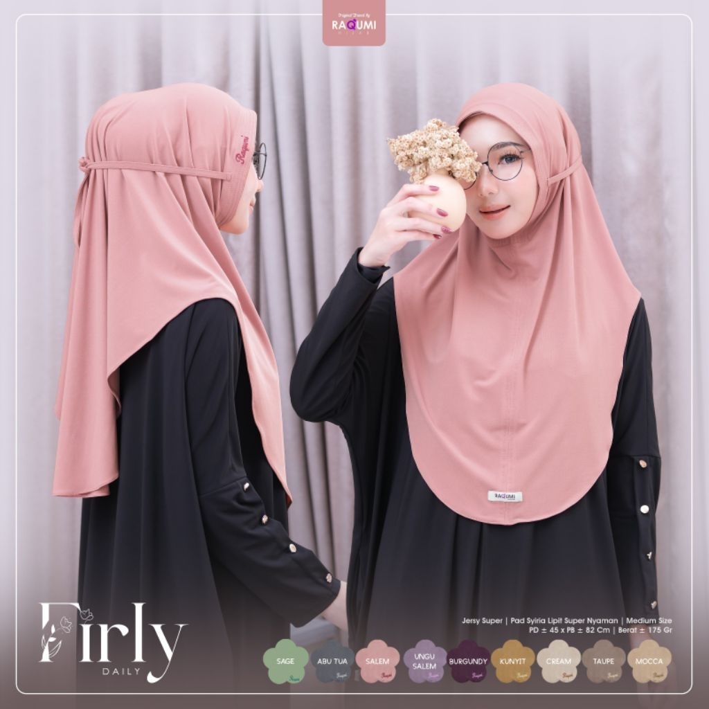 FIRLY DAILY HIJAB ORI RAQUMI HIJAB
