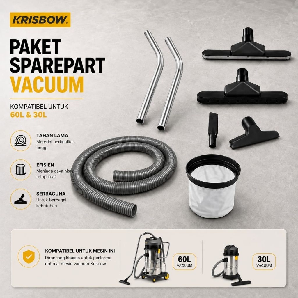 SELANG VACUUM CLEANER KRISBOW . SELANG VACUUM CLEANER . SELANG VACUM KRISBOW . SELANG VACUUM 30L, SE