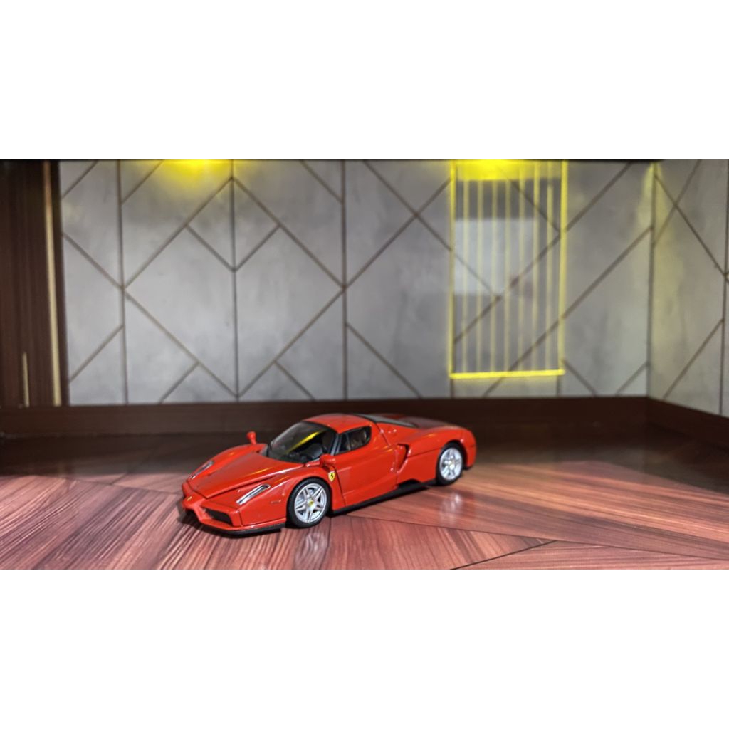 King Model Ferrari Enzo Merah Unsealed