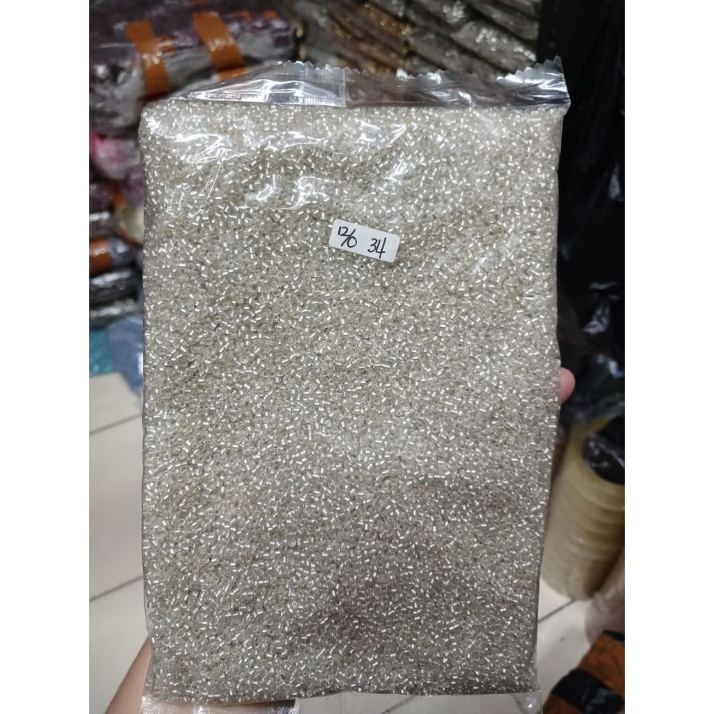 Payet Pasiran 11/o Dan Patarahan Silver Grosir/ Payet Manik manik