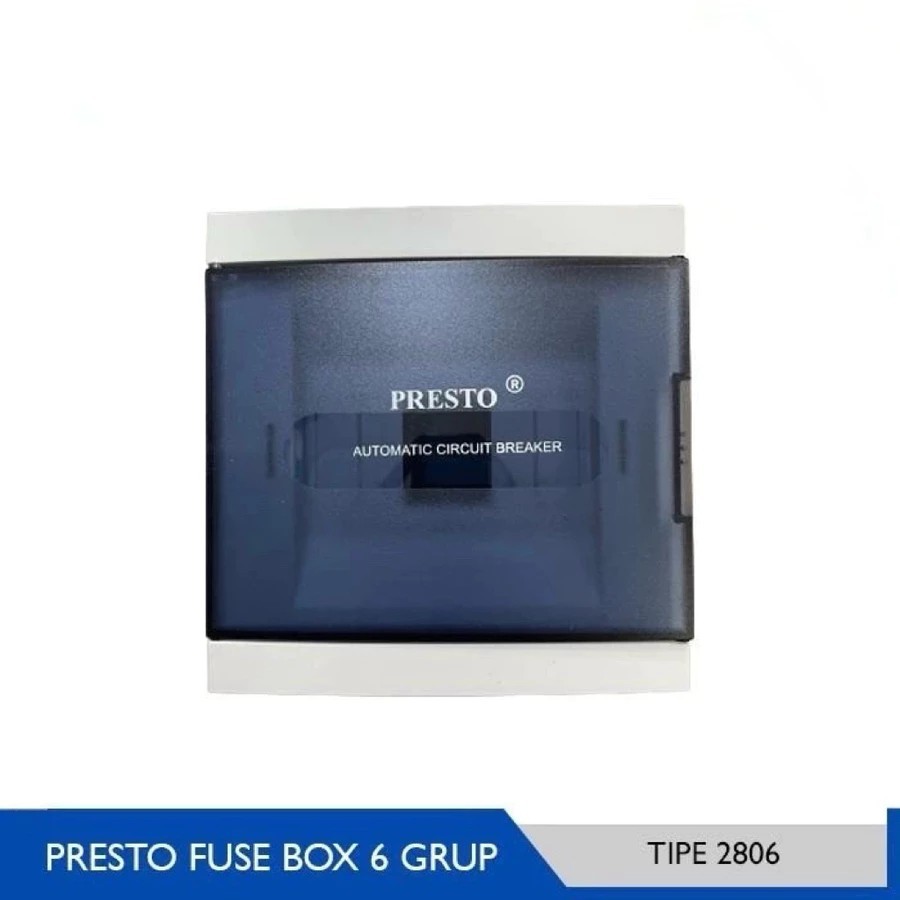 BOX MCB / Fuse Tutup MCB / COVER MCB Box 4 6 8 Grup PRESTO