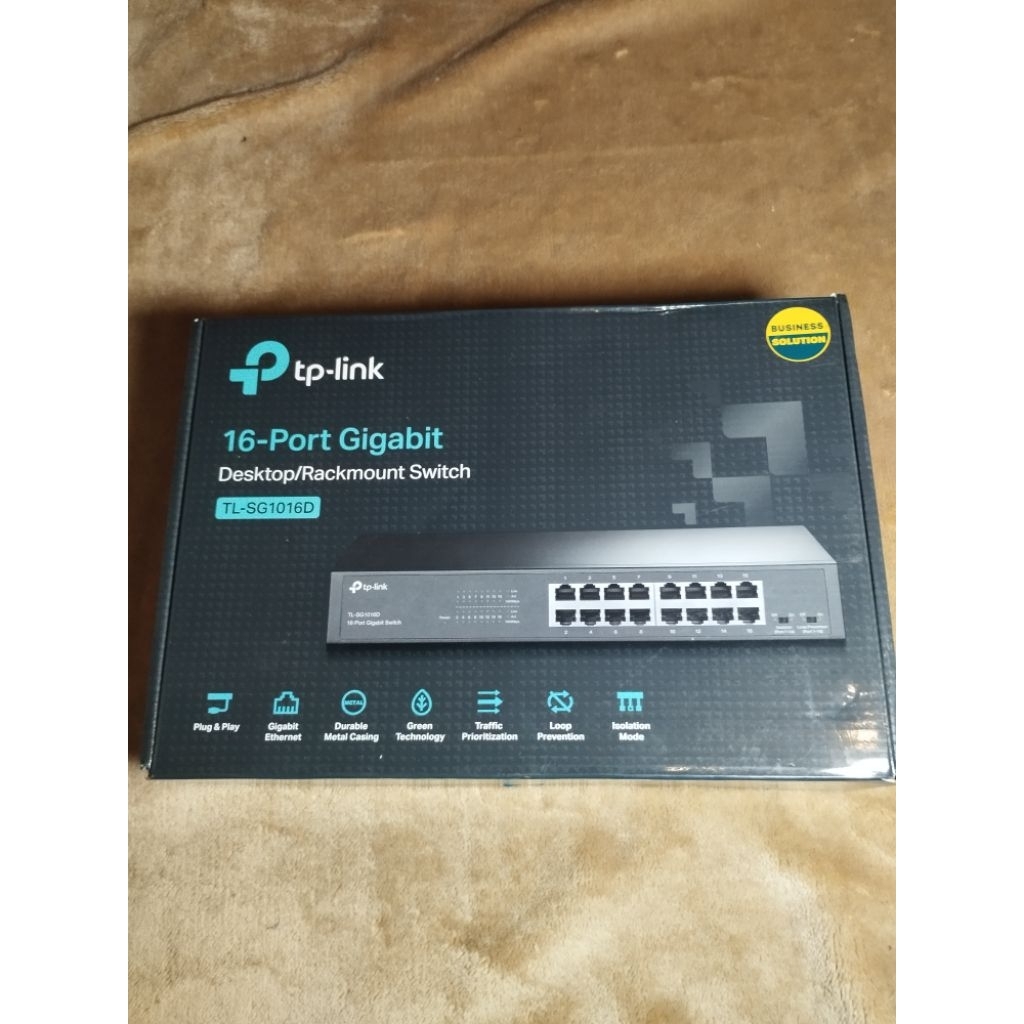 SWITCH GIGABIT 16 PORT TP-LINK TL-SG1016D