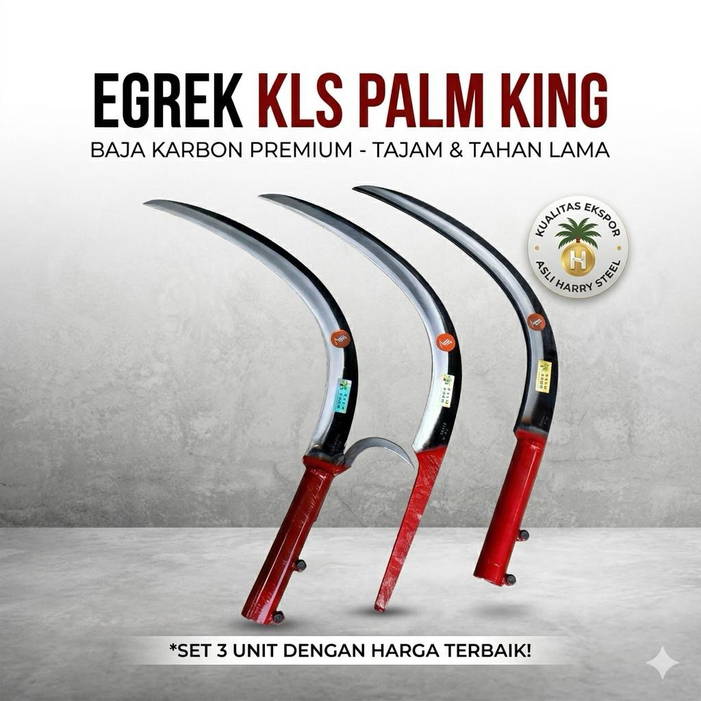 EGREK KLS PALMKING PANEN SAWIT BAJA KARBON