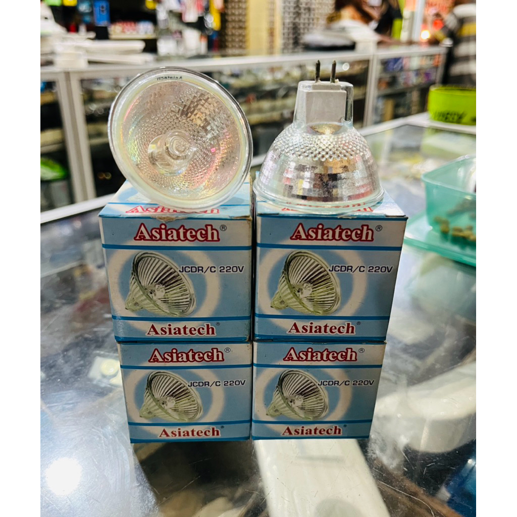 LAMPU HALOGEN ASIATECH JCDR / C 220V 50WATT WARM LIGHT