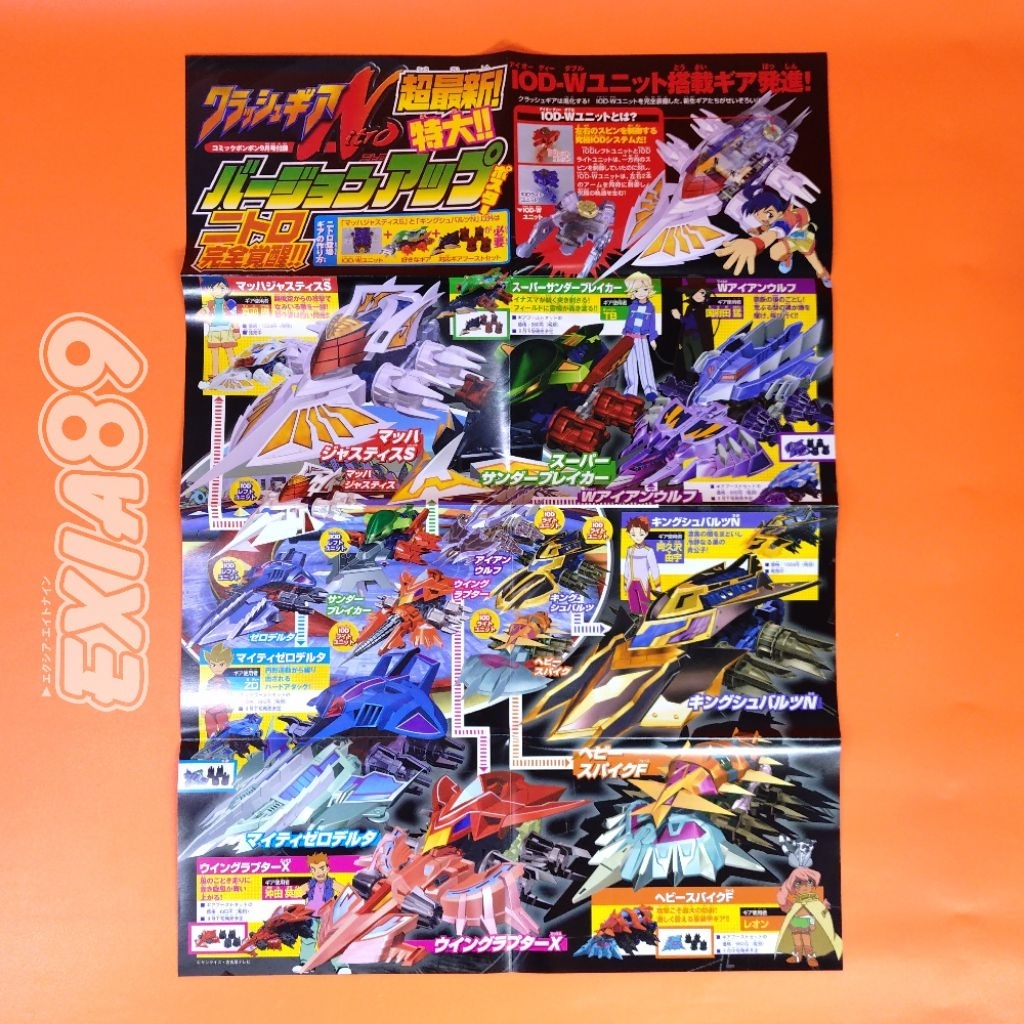 Crush Gear Nitro Version Up Poster