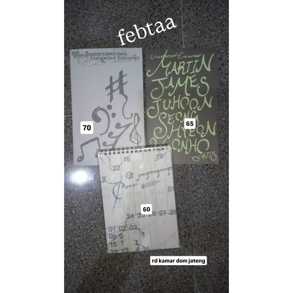 SG26 CORTIS (BOOKLET, PHOTOBOOK, DIARY)