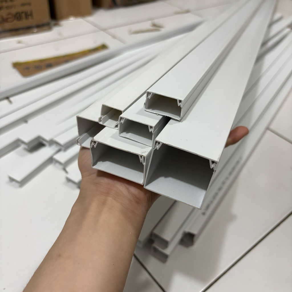Kabel Ducting Penutup Kabel Protector Kabel 16x16 16x25 25x25 25x40 40x40 [ 1.7 Meter ]
