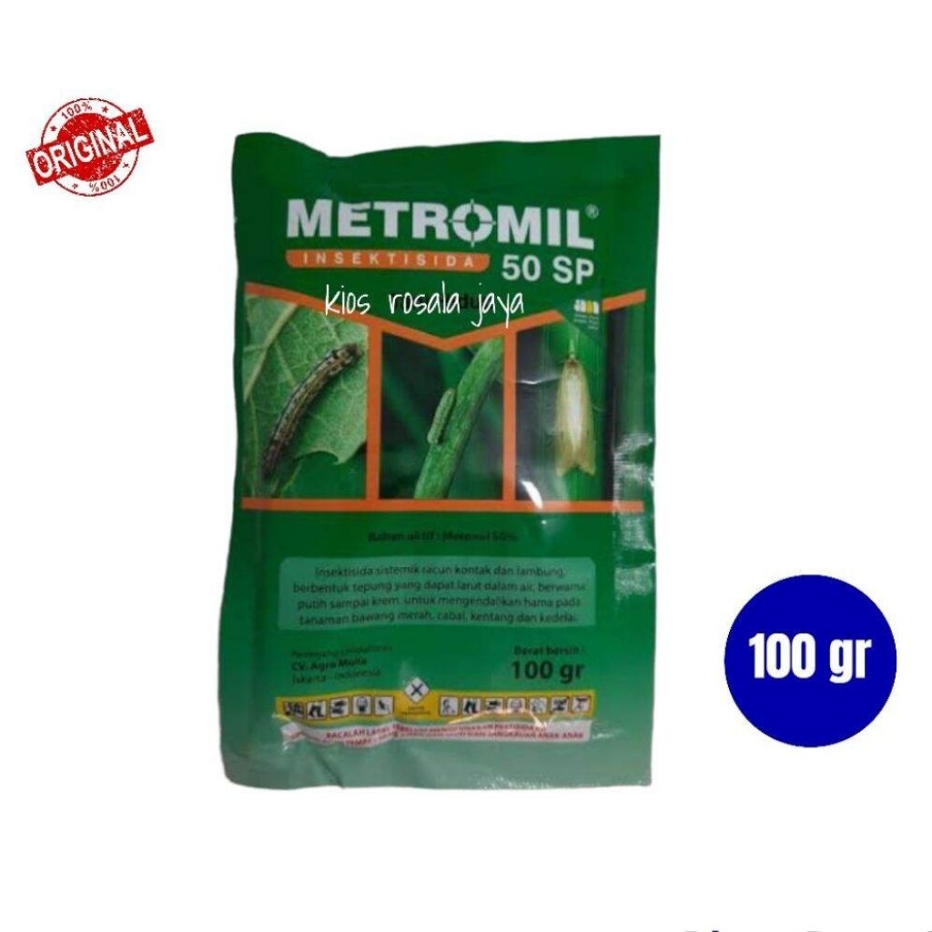 insektisida Metromil 50 sp100 gram