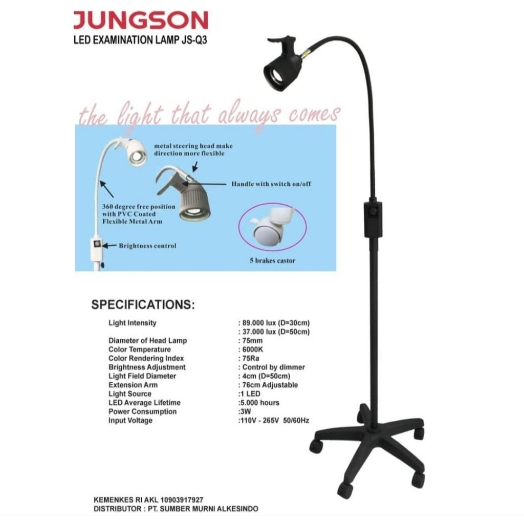 Lampu LED jungson JS-Q3