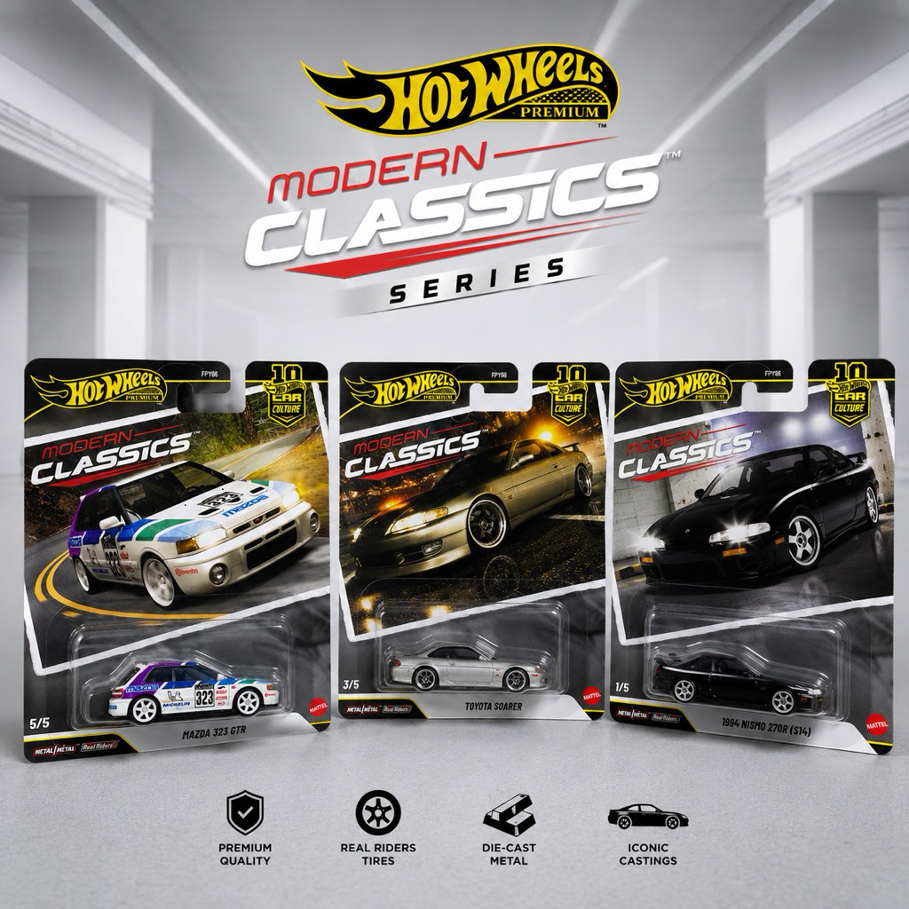 Hot Wheels Premium Modern Classic Series | Car Culture