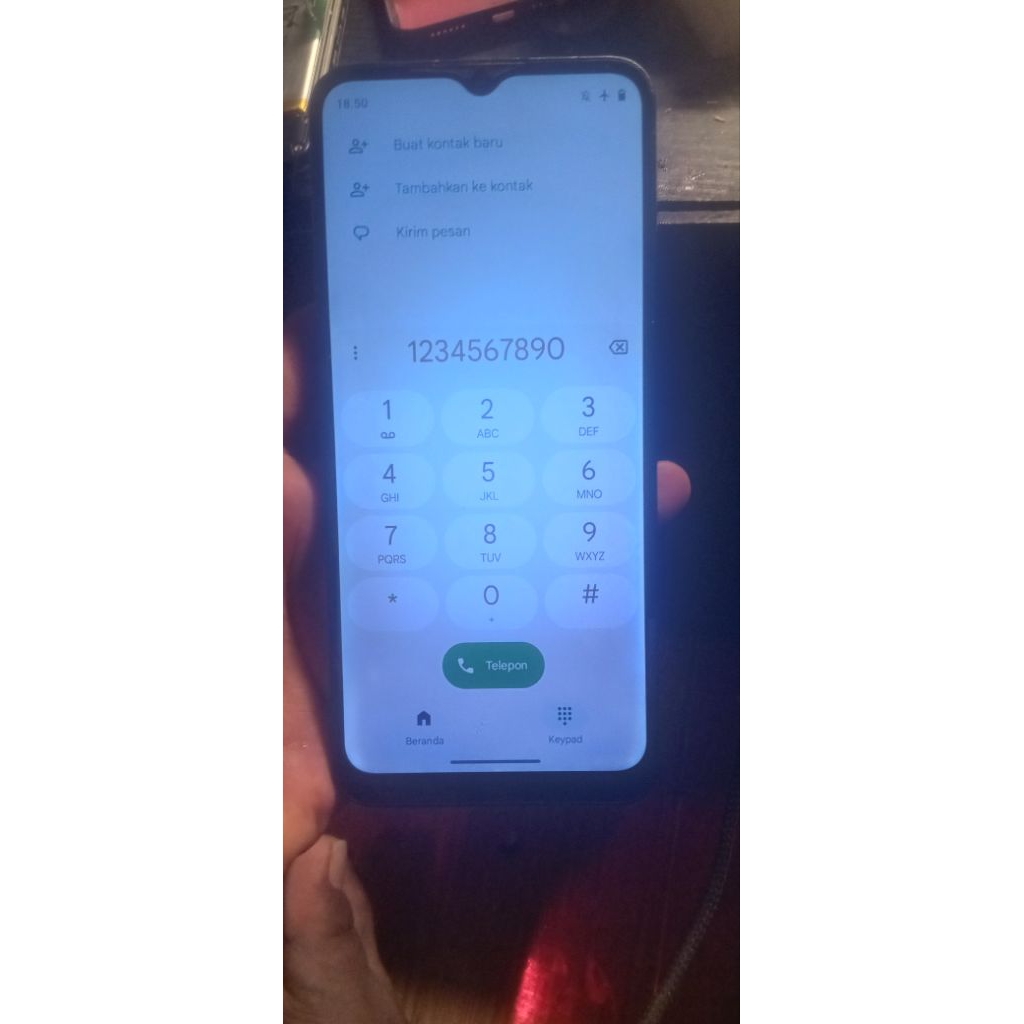 Lcd Plus Frame  realme c31 Ori Copotan Minus sesuai pict