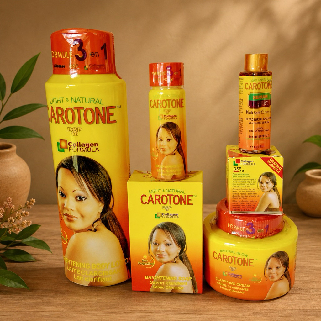 Carotone Skincare | Carotone Pack Of  6 Brightening Lotion, Jar Cream, Oil, Soap, Serum And Bsc Crea