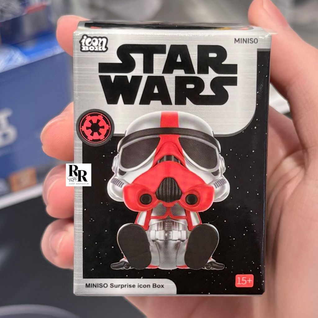 Miniso x Star Wars - Figuran / Koleksi / Star Wars Collection Stromtrooper Figure Surprise Icon Box