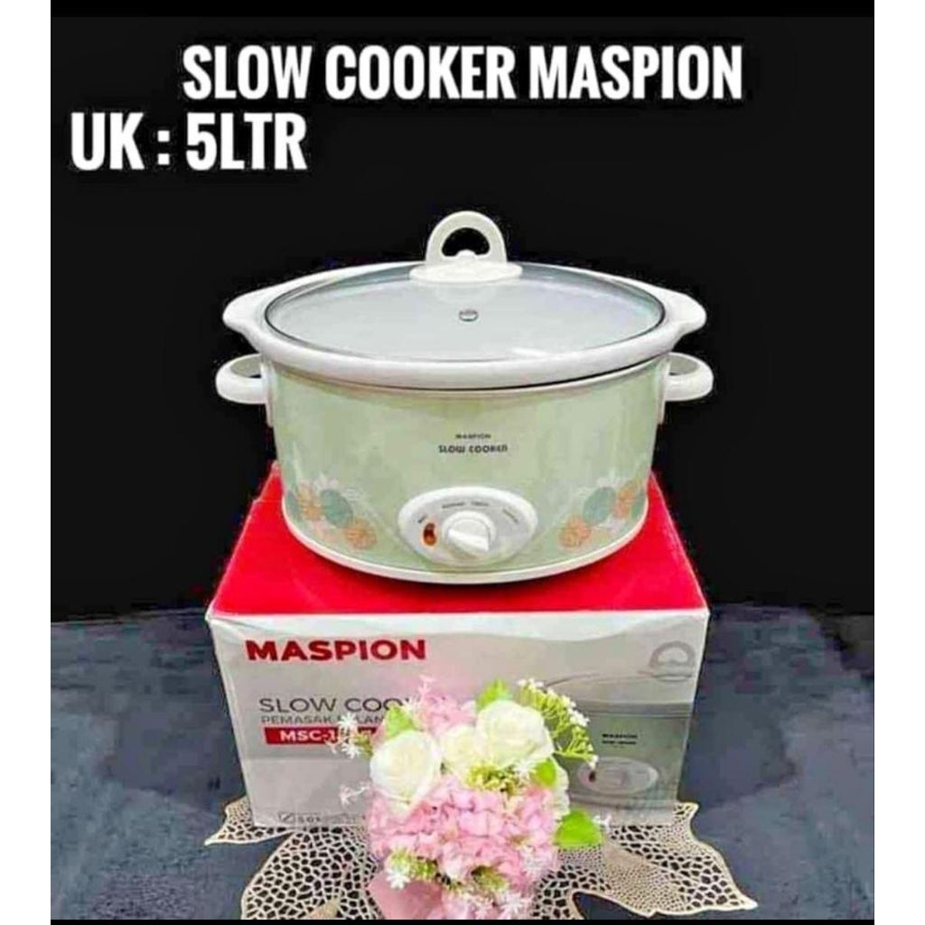 SLOW COOKER MASPION FLOWER 5L