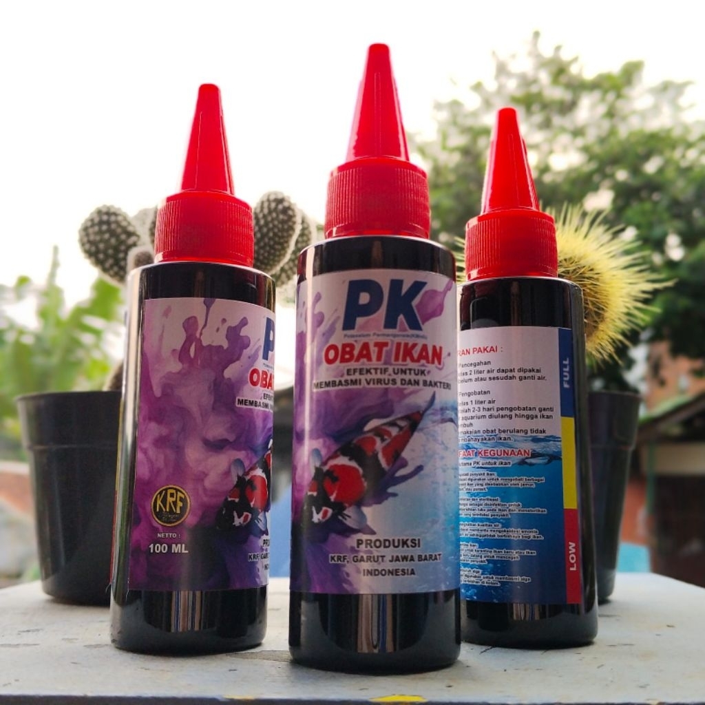 PK OBAT LUKA BOROK IKAN HIAS KOI, KOKI, GUPPY,DLL